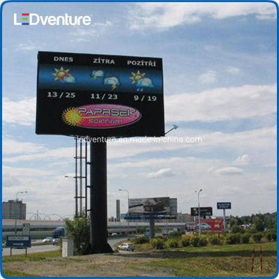 Full Color High Bright Rear Service Outdoor LED Display