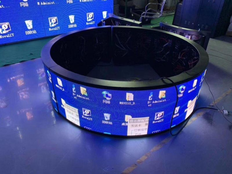 P1.875 P2 P3 Indoor Flexible LED Display Screen Billboard for Advertising