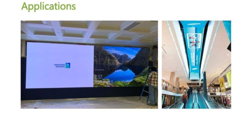 UHD High Resolution LED Video Wall and High Refresh Rate LED Screen for Hotel Lobbies