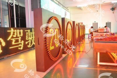 Size: 1.5m X 1.5m Highway Speed Limit Sign Traffic Car LED Display Screen