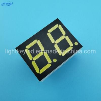 0.56 Inch Dual Digits 7 Diamond-Cut Segment LED Display with RoHS From Expert Manufacturer