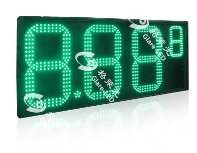 Outdoor LED Screen Gas Price Signage Gas Station Panel Digital Sign 20 Inch 8.889 LED Gas Price Sign