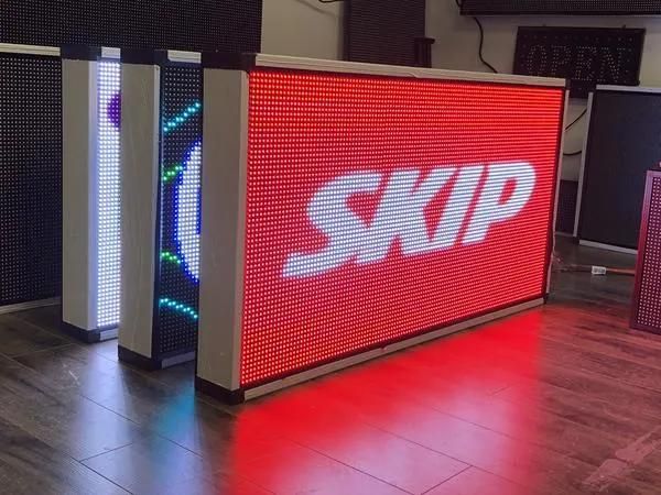 Single Color Full Color P10 Scrolling LED Message Billboard