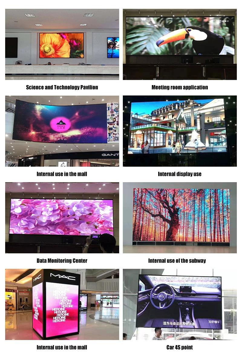 P2.5 P3 P4 Rental LED Video Wall Screen