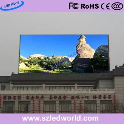 LED Advertisement Display Outdoor Screen Panel From Szledworld