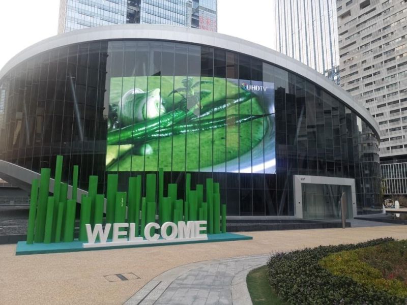 Outdoor Waterproof Advertising P3 LED Pixel Video Logo Sign LED Cube Screen Display