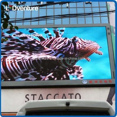 High Brightness IP65 Waterproof P3 Outdoor Advertising LED Video Wall