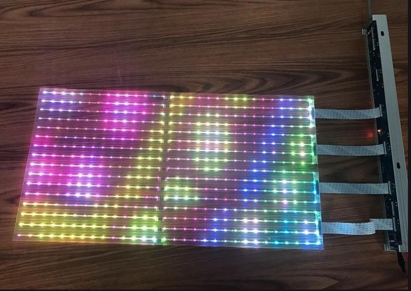 New Design Indoor PCB Board Flexible Transparent LED Film Screen