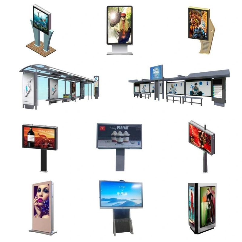 Outdoor Waterproof LED Screen Light Box and Modern Digital Signage Customization