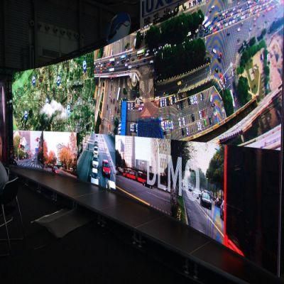 P3mm/P4mm/ P5mm/ P6mm /P7.62mm Indoor Curved Full Color LED Video Wall