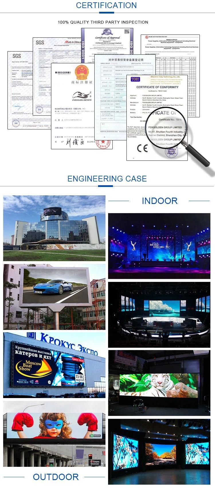 P6 Full Color Indoor LED Display Screen for Advertising