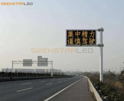 High Brightness Outdoor LED Guidance Screen P10 P16 P20 P25 LED Vms Display Sign