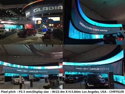 Indoor Full Color HD P1.875 Indoor LED Display Background Wall
