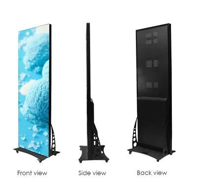 P3 P2.5 P2 P1.8 LED Video Wall Exhibition Pantalla Billboard Advertising LED Poster Mirror Display Screen