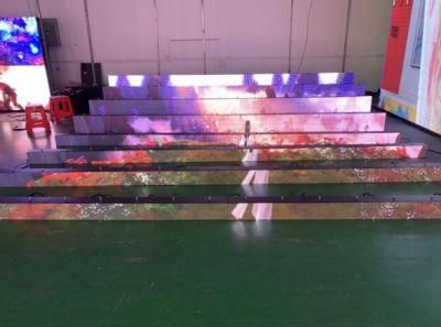 Ultra-Thin Cabinet P8 Stairs Fixed LED Display Outdoor Stair LED Screen