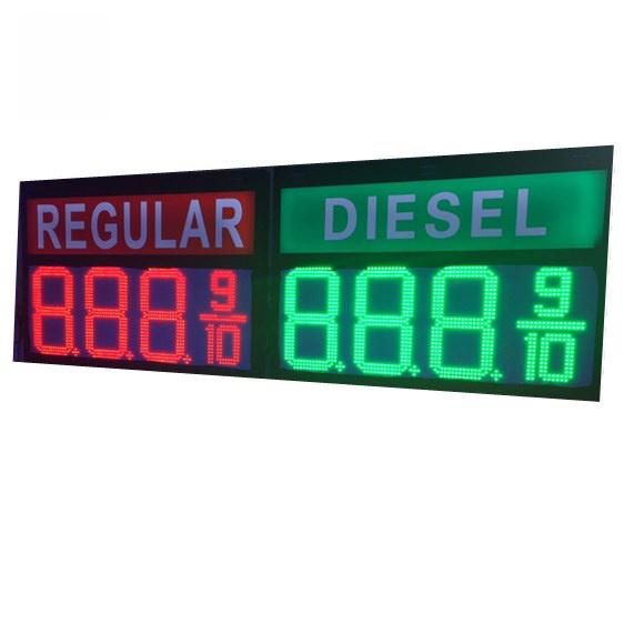 Double Sided 6/8/12/16/20/24/32 Inch LED Gas Price Signs