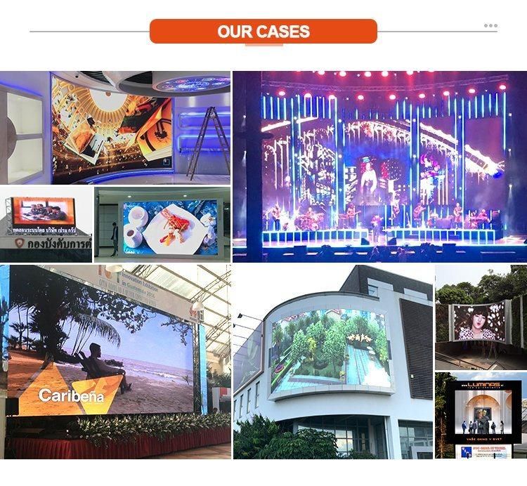 Full Color P4.81 Rental LED Display with Die-Casting Aluminum Panel 500X1000 mm Screen Billboard Module