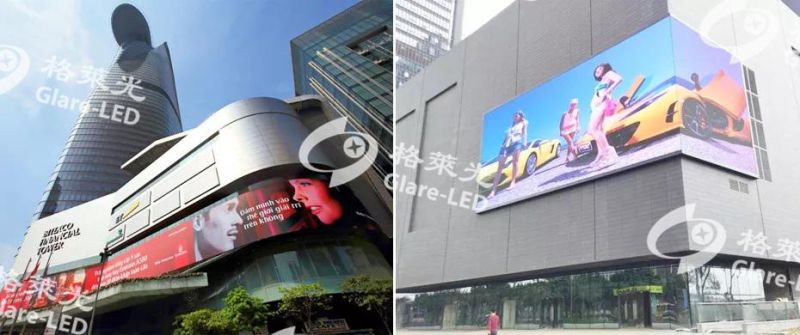 Glare-LED Outdoor LED Displays P20 Video/ Full Color Video LED RGB Screen Display