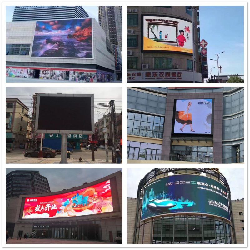 P6mm Outdoor Commercial Advertising Billboard LED Display Screens Factory