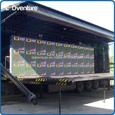 High Quality Waterproof P4.8 Outdoor Rental Stage LED Display