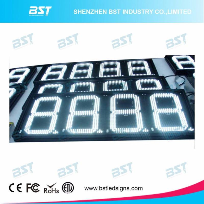 Outdoor Red Color Gas Price LED Sign