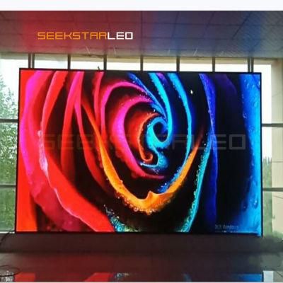 Seamless HD Indoor P2.5 P3 P4 LED Full Color Display Video Player