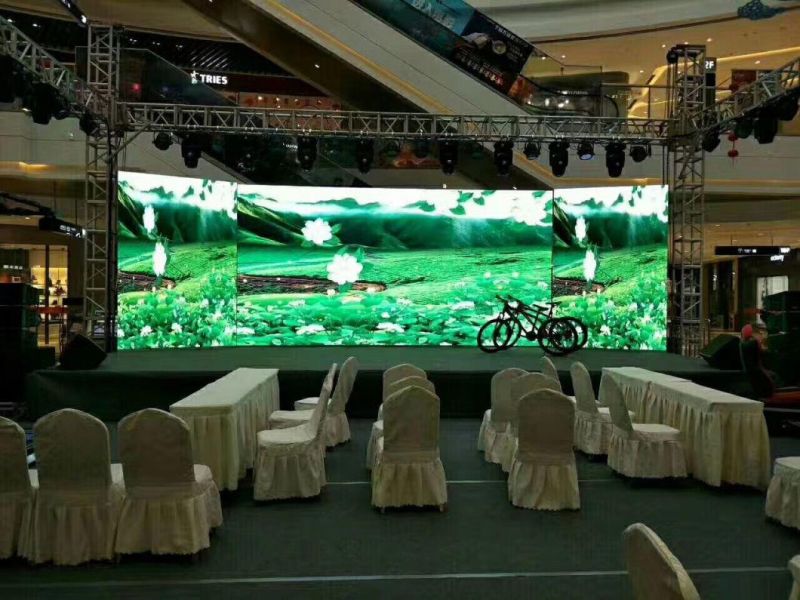 P5/P4/P6 Indoor Good Effect Stage Rental Background LED Cabinet Screen 640*640mm