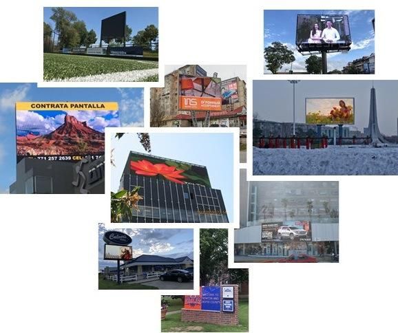 High Brightness 8000 Bits Electronic SMD Outdoor LED Billboard Display (OF16)