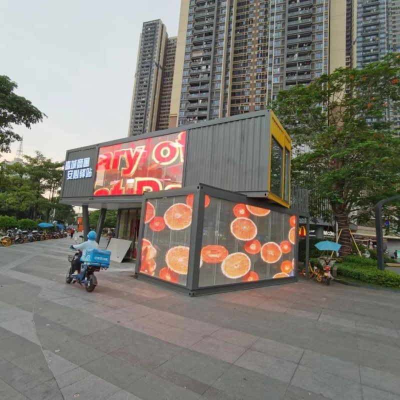 Transparent Glass LED Display (LED Screen) for Advertising Billboard