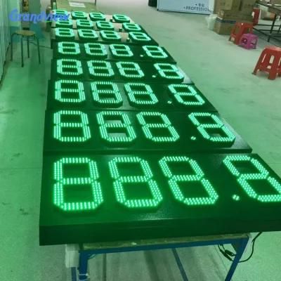 Big Sale Super Bright 8&quot; 10&quot; 12&quot; 15&quot; Gas Station LED Price Sign 7 Segment Petrol Sign