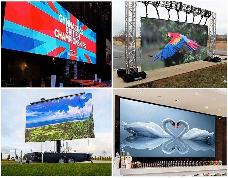 P3.91 Indoor Die-Casting Aluminum Cabinet Rental Stage LED Display Screen