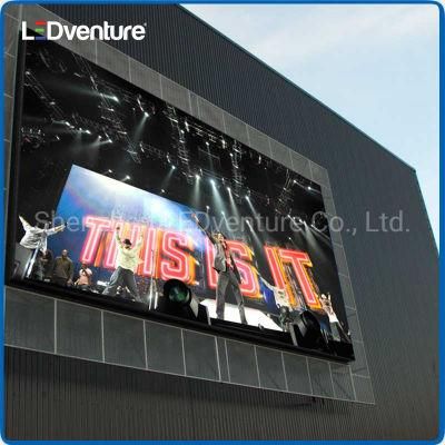 Outdoor P4.81 Full Color Advertising LED Video Wall