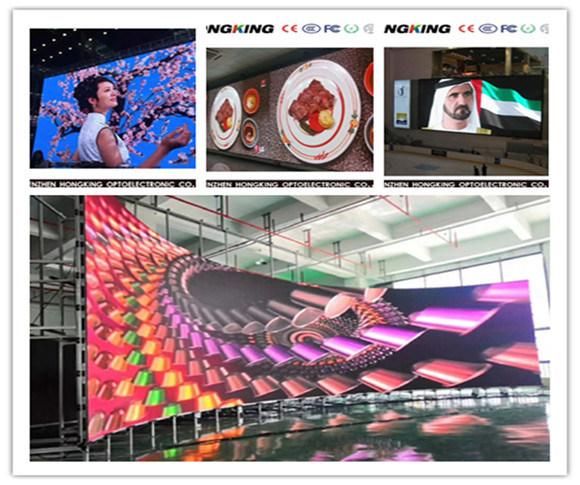 Indoor Rental Screen 500*1000mm P2.604 / P2.976/P3.91 LED Background Wall for Stage Show