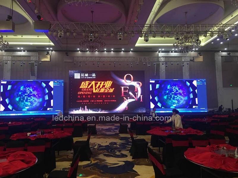 Indoor Stage LED Screen Events Rental Full Color LED Video Wall