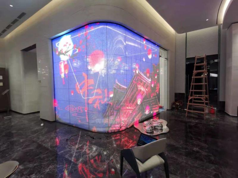 Transparent Glass LED Display for Advertising Billboard