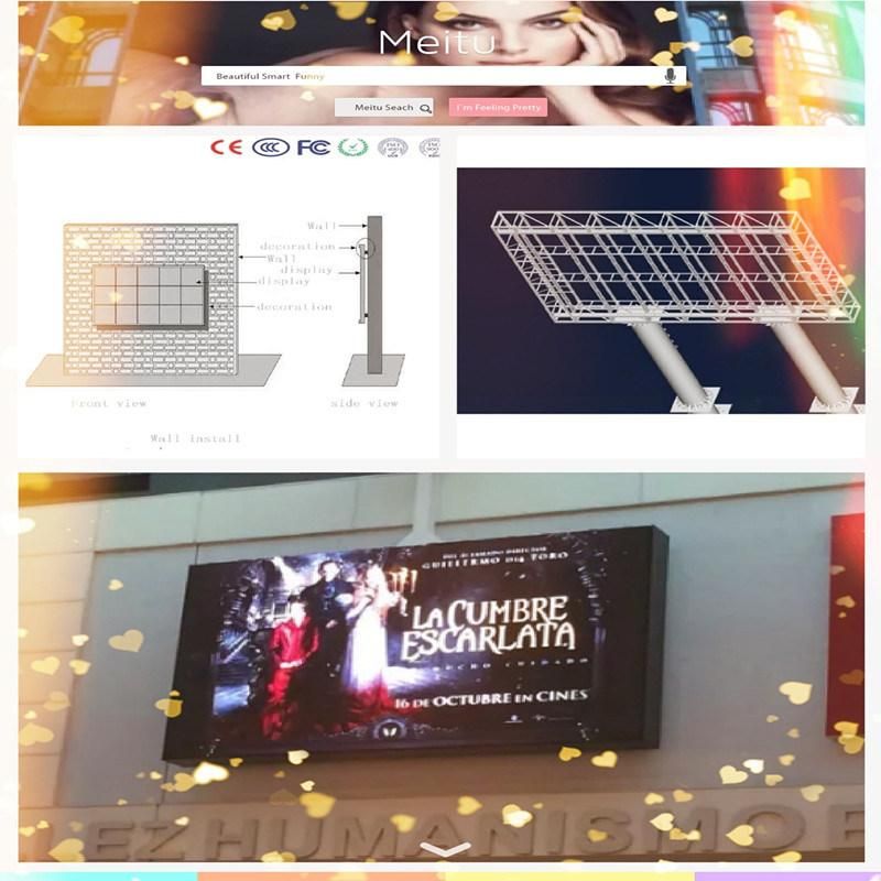 P5 P6 P8 Outdoor Full Color LED Advertising Billboard