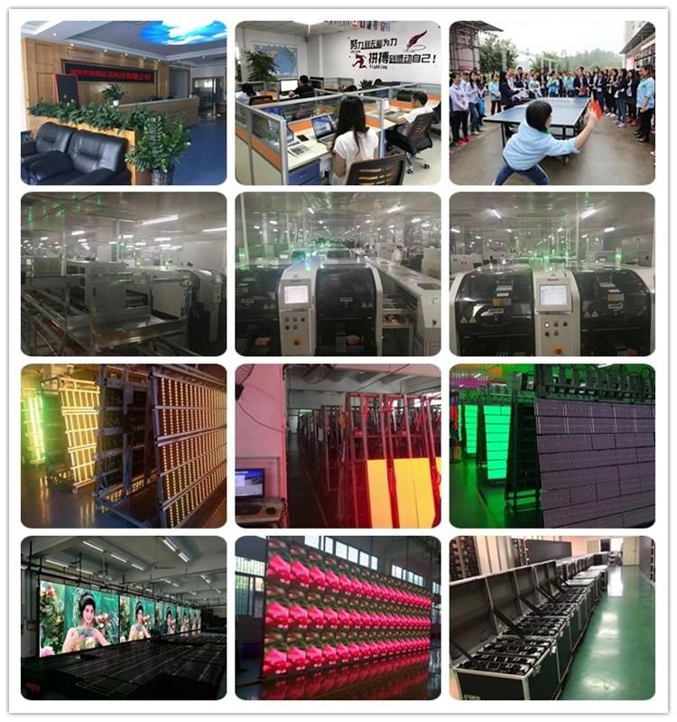 High Refresh Rate LED Display P1.25 P1.53 P1.66 P1.86 P2 P2.5 P3 P4 Die-Casting Aluminum Cabinet