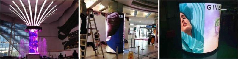 P5 LED Video Display Soft LED Display Screen Curved LED Screen P5 Flexible LED Display