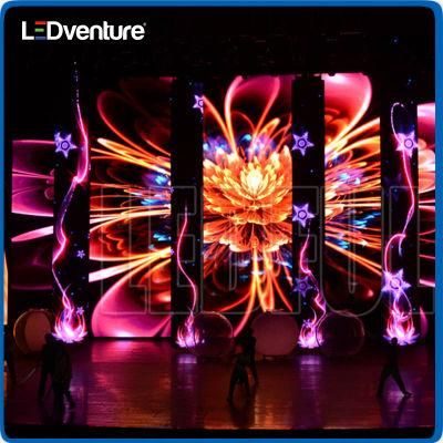 Die-Casting Aluminum P2.8 Indoor Rental LED Display Screen