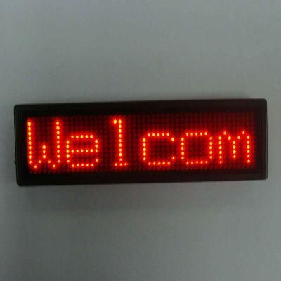 Red Color LED Name Badge (BST1248SR)