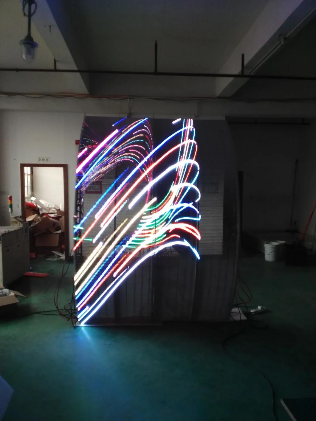 Indoor Transparent Glass LED Display Screen P3.91 SMD