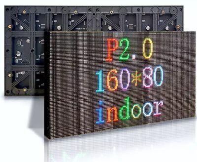 160*80pixels P2 Indoor 1000nits LED Module 320mm*160mm