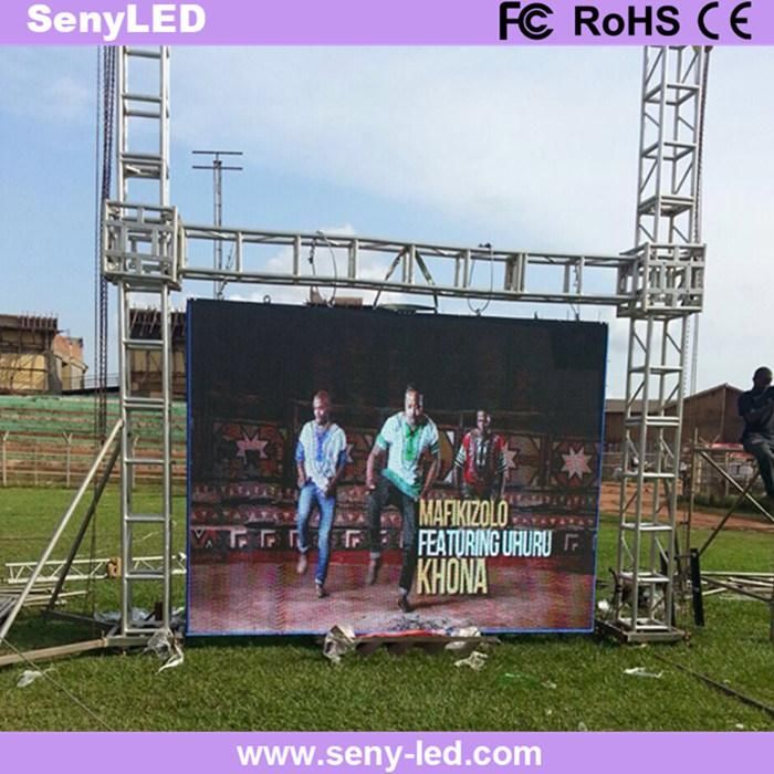 Full Color Video Panel Rental LED Display for Outside Stage (P3.91, P4.81, P5.95, P6.25)