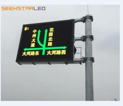 High Brightness Outdoor LED Display for Traffic Guidance Message Sign Vms P20