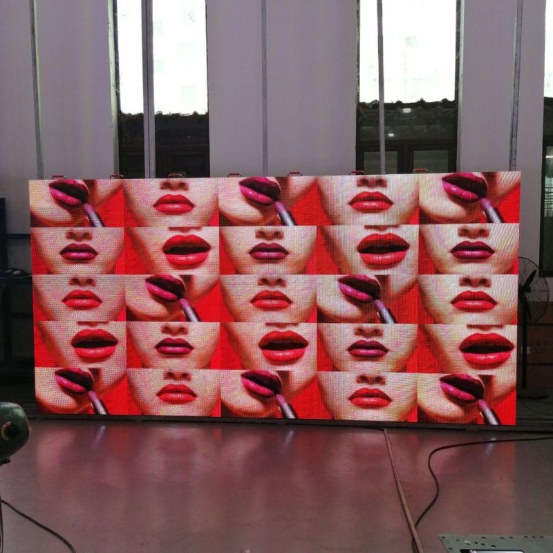 Portable Indoor / Outdoor Rental Background SMD Advertising Billboard Video Wall P2.5 Module Cabinet Controller Advertising LED Display Screen Sign Board Panel