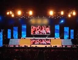 P6 High Definition Full Color LED Display Shaped Reception