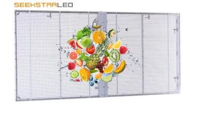 HD Transparent LED Display Advertising Billboard P3.91-7.81