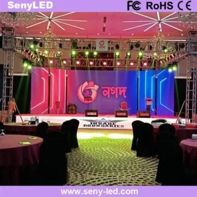 Stage Background Video Display Panel LED Advertising Screen for Rental Purpose