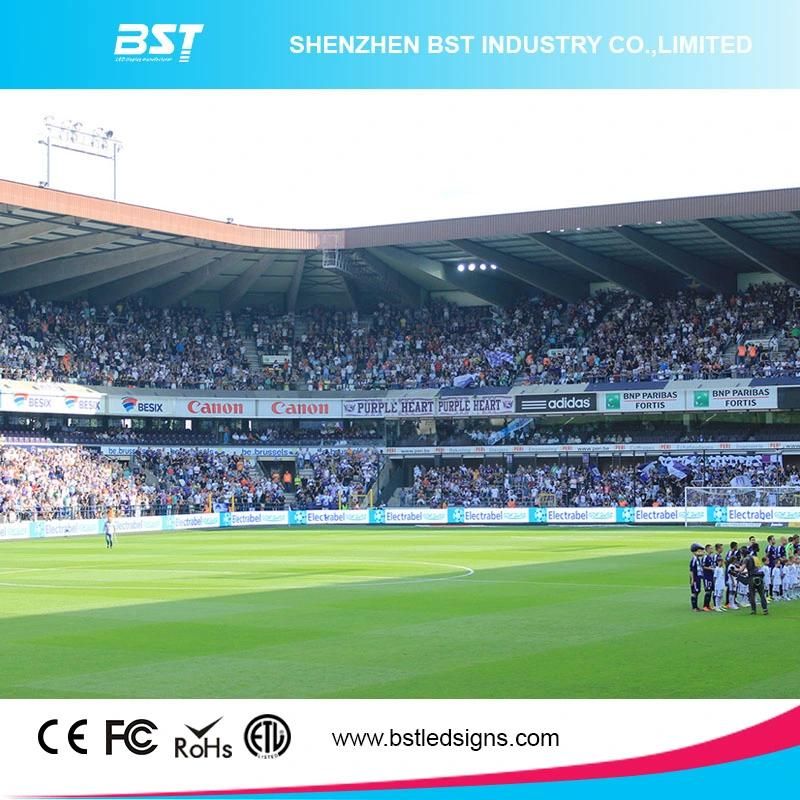 P12 SMD Full Color Outdoor Perimeter LED Display Banner Around Stadium