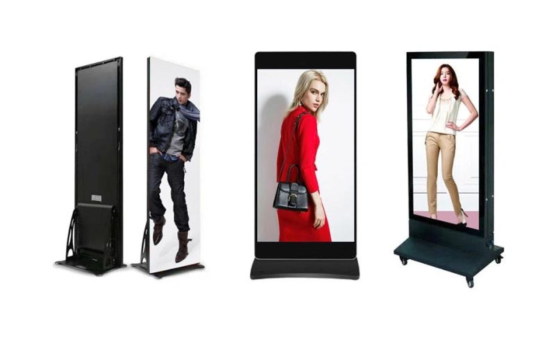 P2.5 Full Color Panel LED Display Stand Advertising Screen